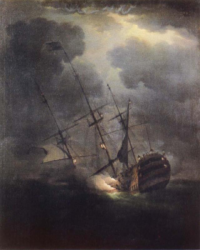 Monamy, Peter The Loss of H.M.S. Victory in a gale on 4 October 1744